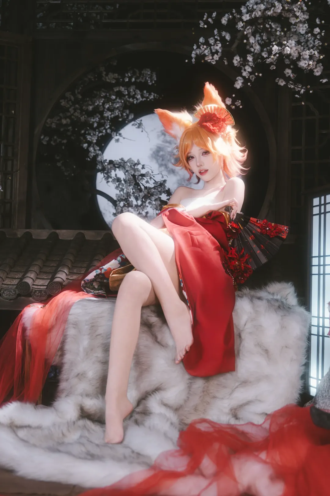 古风摄影, 王者荣耀, 二次元cosplay, 妲己cos, 花魁cosplay - 第4张
