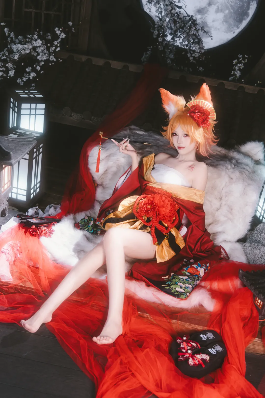 古风摄影, 王者荣耀, 二次元cosplay, 妲己cos, 花魁cosplay