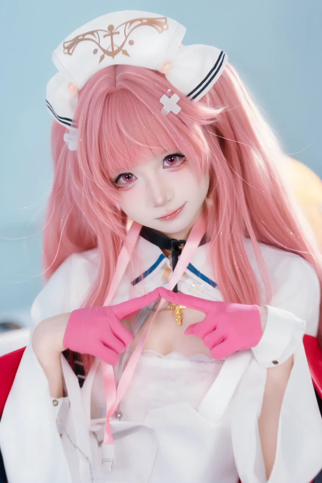 cosplay, 碧蓝航线, 白丝, 护士服, 英仙座cos - 第5张