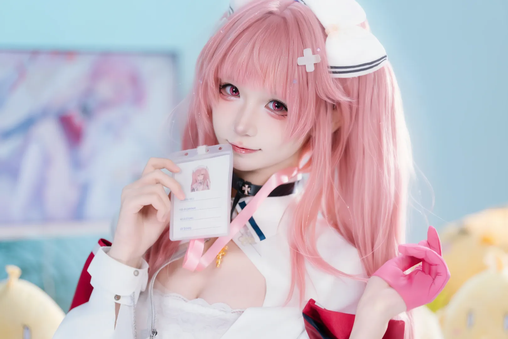 二次元摄影, 碧蓝航线, 护士服, 英仙座cos, 丝袜 - 第1张