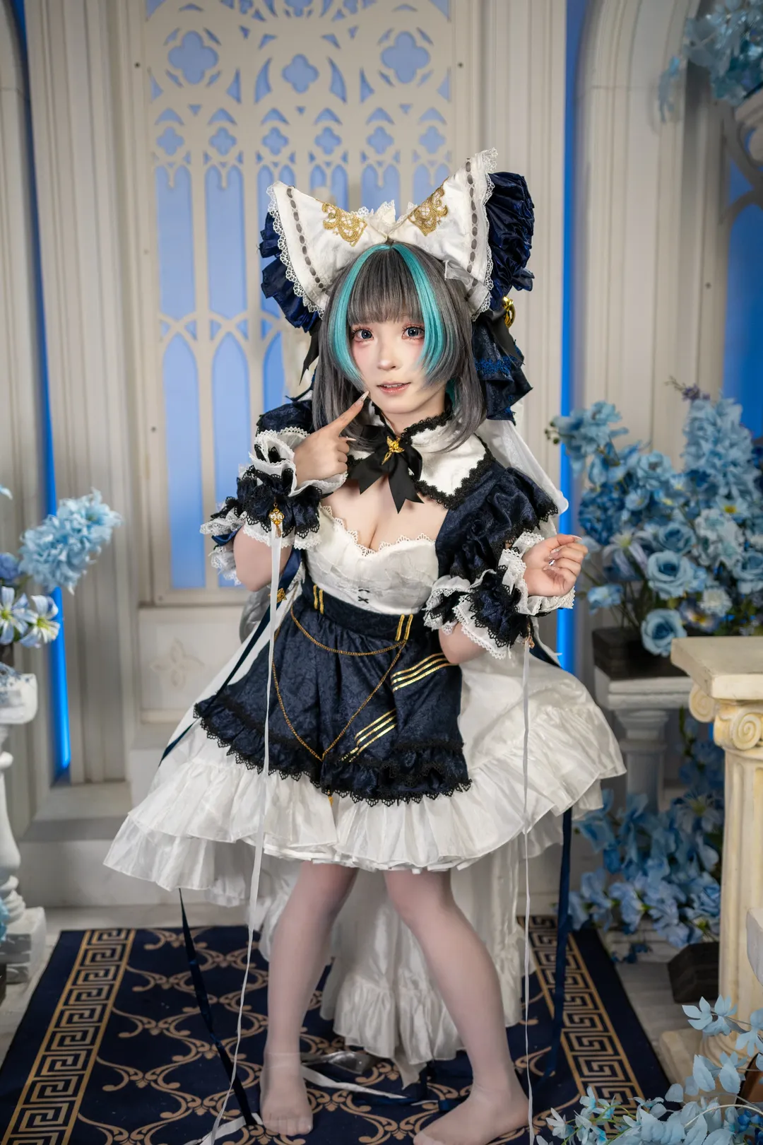 柴郡cos, 碧蓝航线, 女仆装, 二次元cos, cosplay摄影 - 第2张