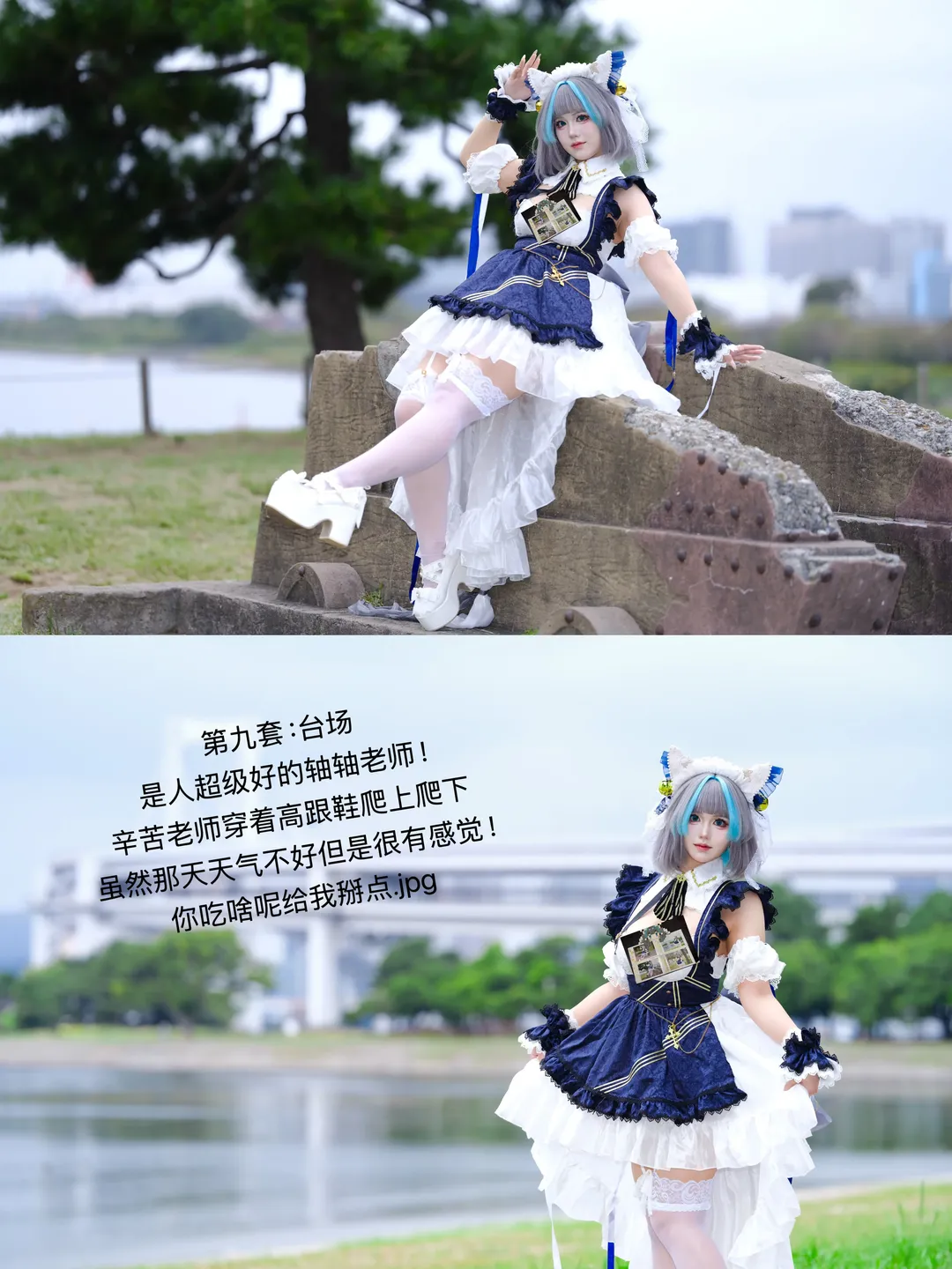 Erii Cosplay, Cheshire Cosplay, Honkai Impact 3rd, Asuka Cosplay, Black stockings - Image 10