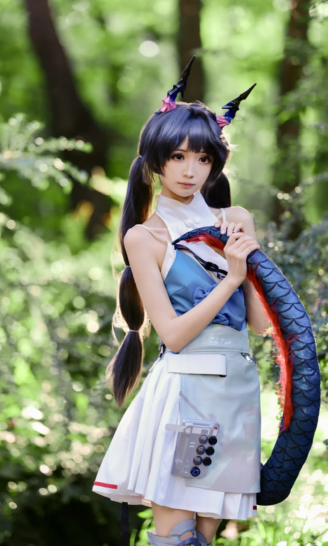 户外摄影, 明日方舟终末地, 游戏cosplay, 二次元美少女, 陈千语cos - 第10张
