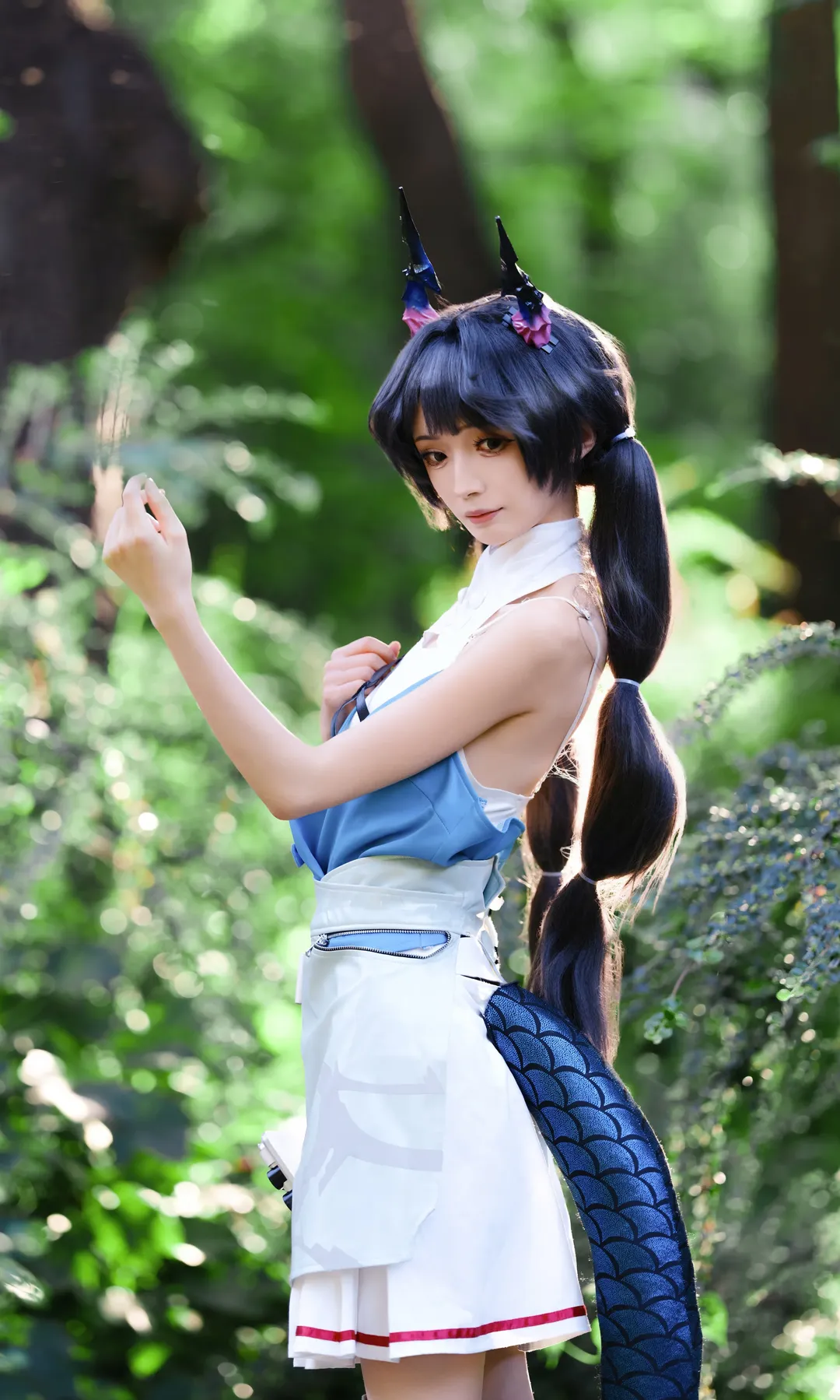 户外摄影, 明日方舟终末地, 游戏cosplay, 二次元美少女, 陈千语cos - 第9张