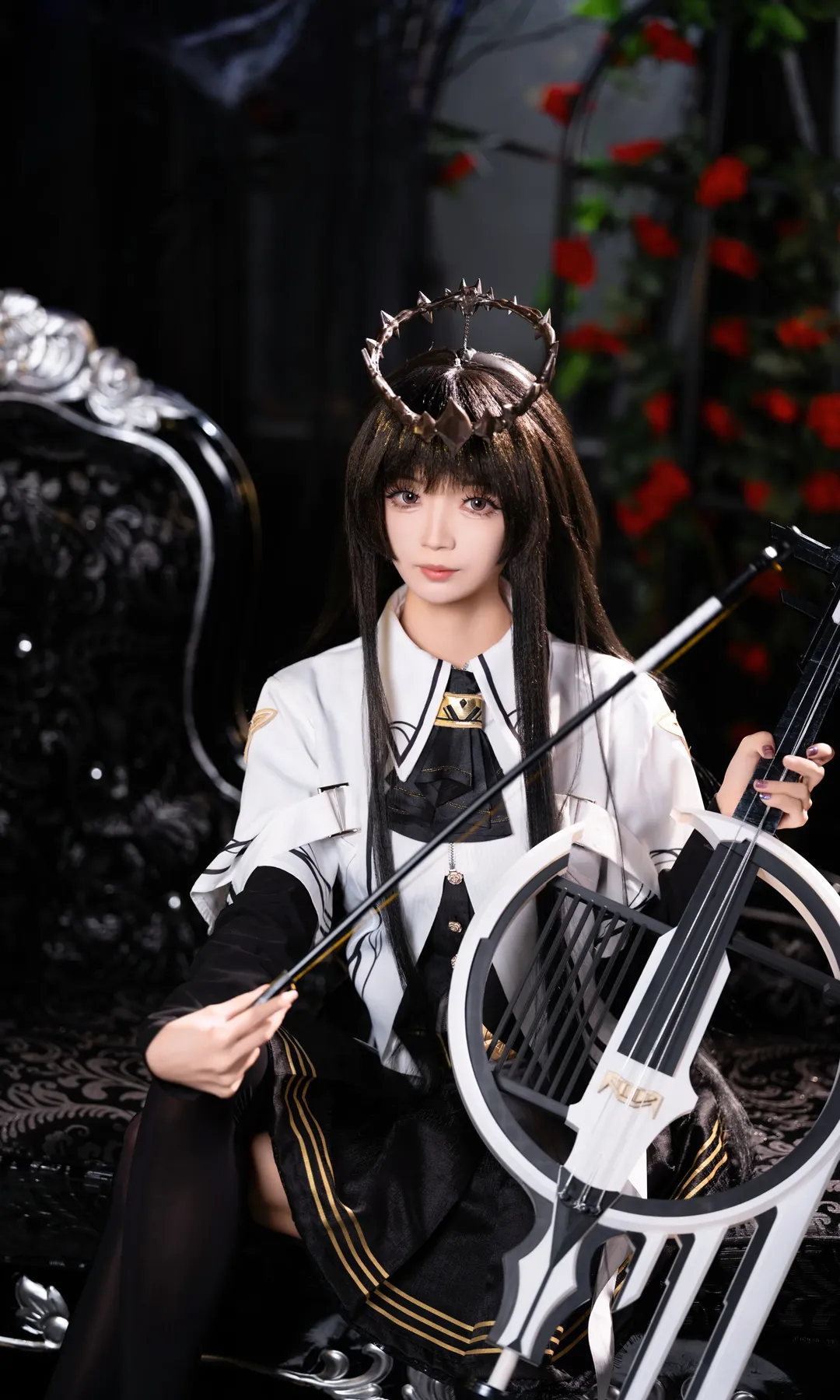 アークナイツ, ゲームコスプレ, 黒ストッキング, コスプレコーディネート, アルトリア コスプレ - 1枚目