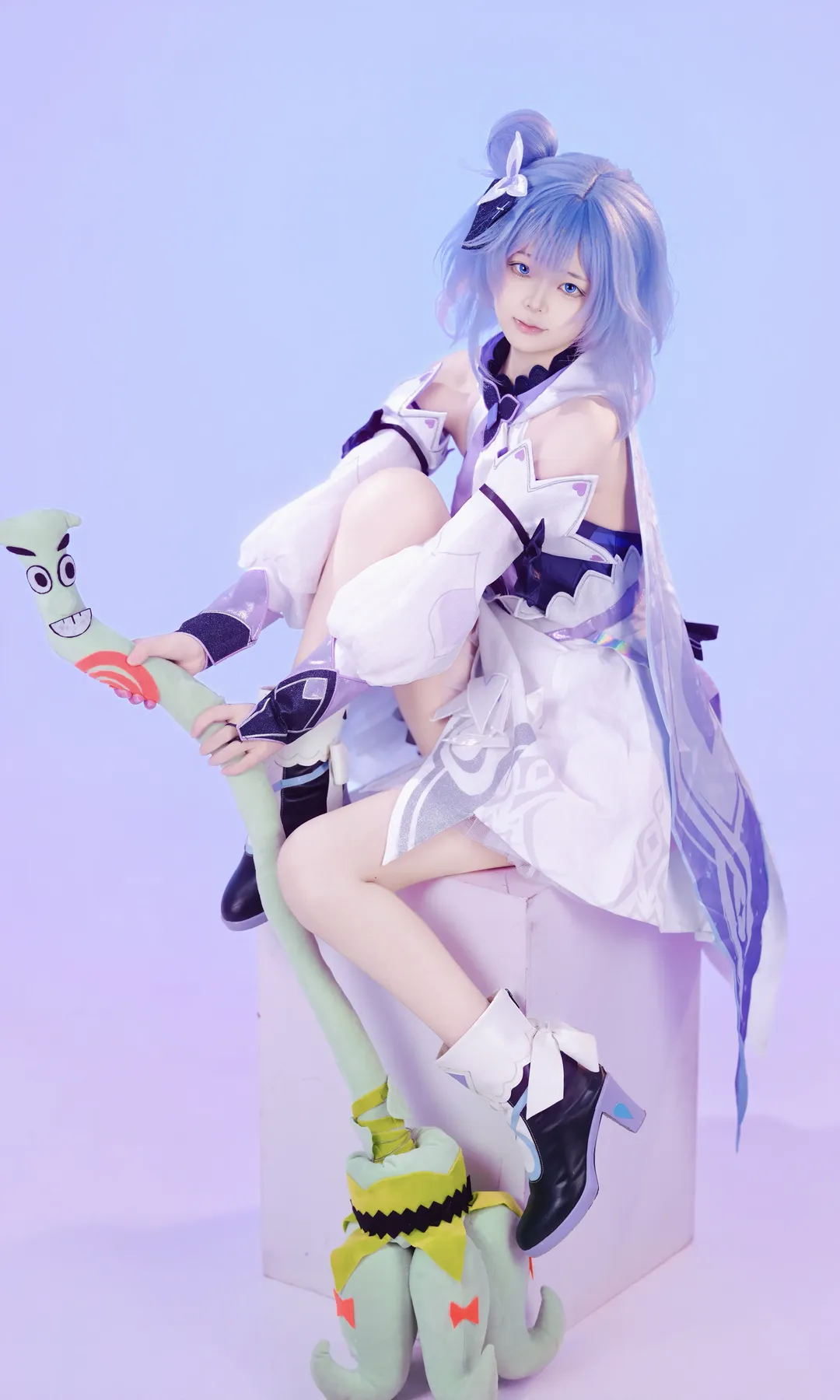 cosplay, 王者荣耀, 小乔cos, 小乔时之魔女cos, 紫色魔法