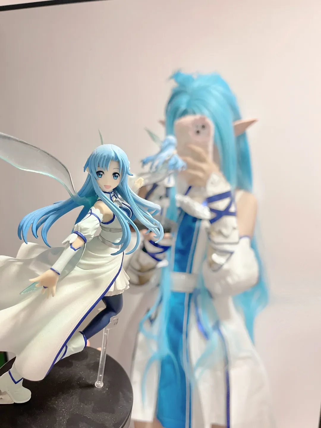 アスナ コスプレ, ソードアート・オンライン, エルフ耳コスプレ, オーバーニーソックス コスプレ, 水の精霊形態 - 3枚目