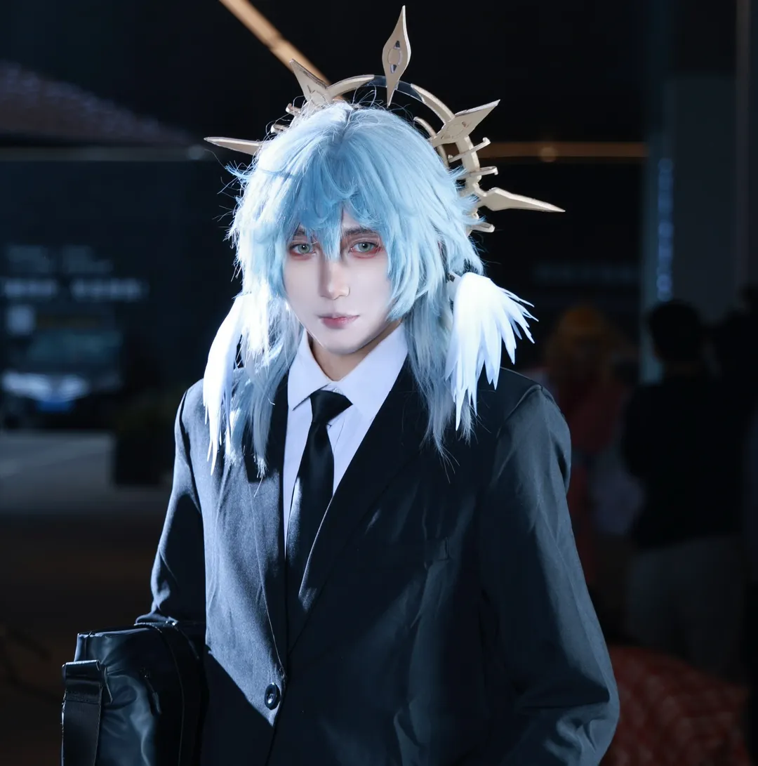 崩壞星穹鐵道, 知更鳥cos, 星期日cos, 白色絲襪, 鳥骨 - 第5張