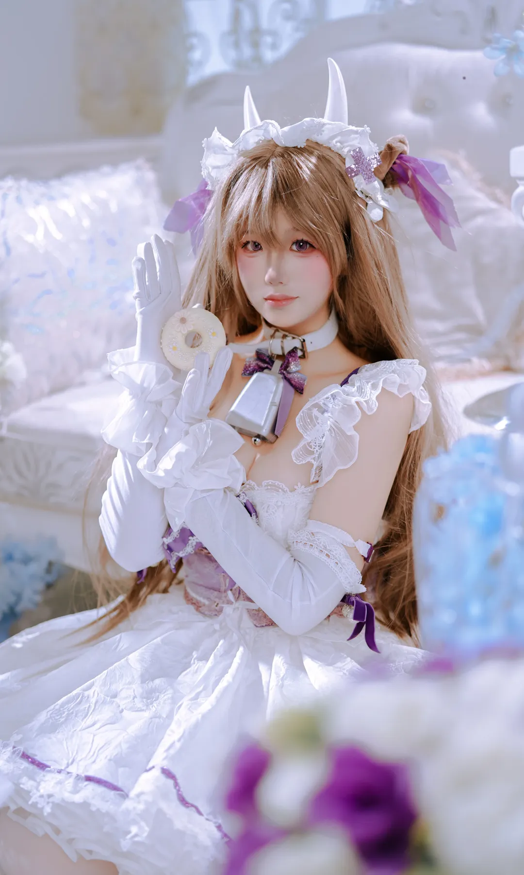 碧蓝航线, 人像摄影, 白裙, 樫野cos, Coser日常 - 第3张