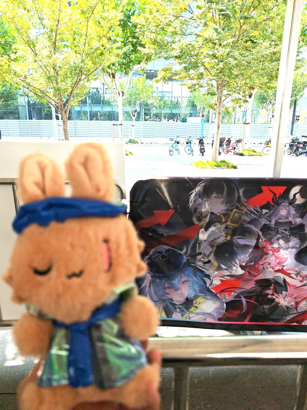 漫展, 明日方舟, 水月cos, 丝袜, 展台 - 第1张