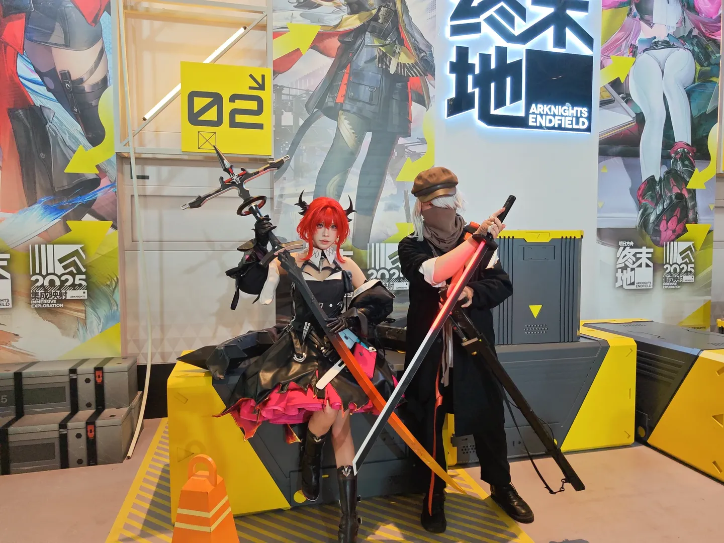 漫展, 明日方舟, 水月cos, 丝袜, 展台 - 第14张