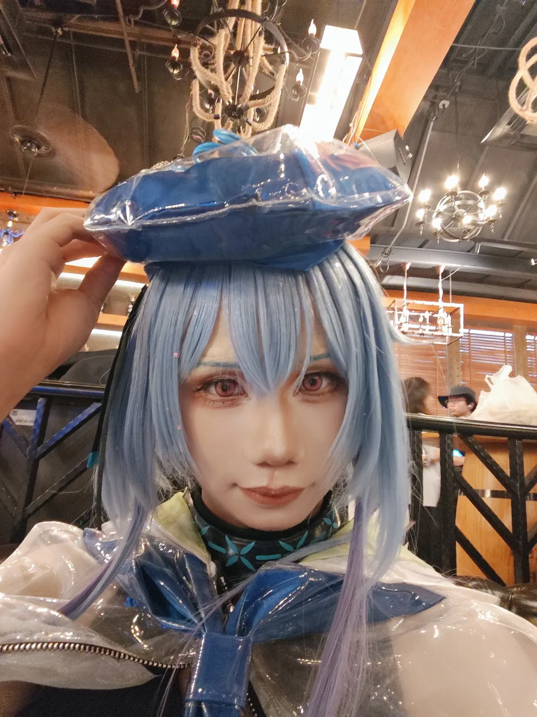 漫展, 明日方舟, 水月cos, 丝袜, 展台 - 第17张
