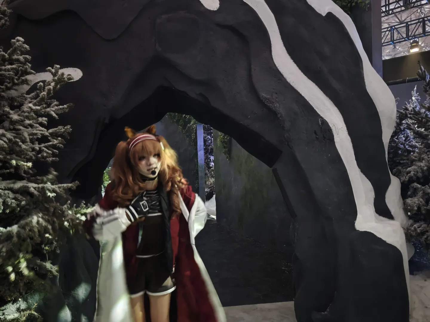 漫展, 明日方舟, 水月cos, 丝袜, 展台 - 第6张