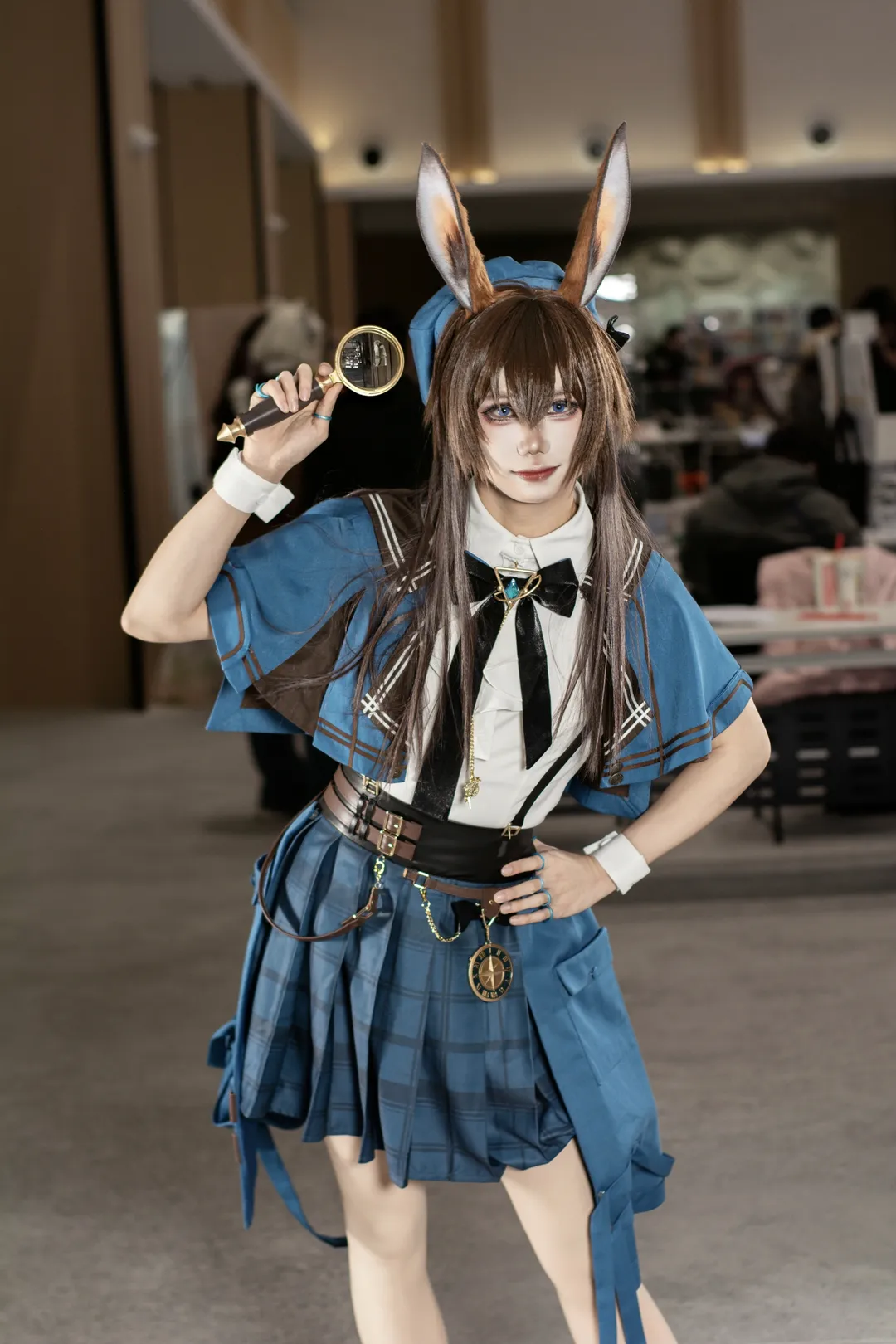 漫展場照, cosplay穿搭, 明日方舟cos, 杭州舟only, 兔耳偵探