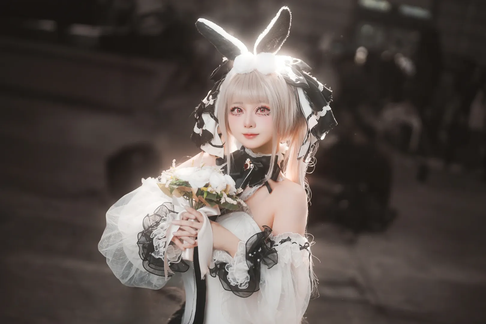 碧蓝航线, 可畏cos, 动漫cosplay, 黑丝穿搭, 兔女郎cos - 第2张