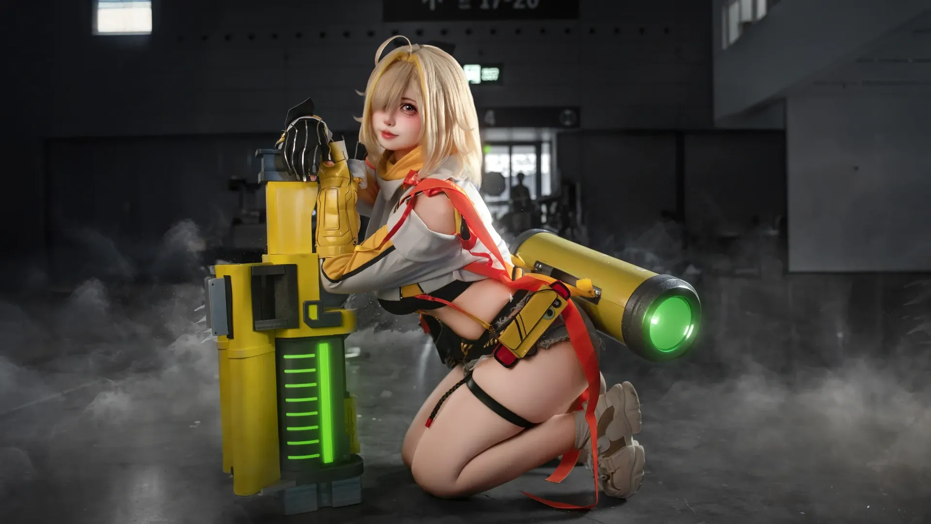 二次元, cosplay, 胜利女神nikke, 伊莱格cos, 机械风格 - 第2张