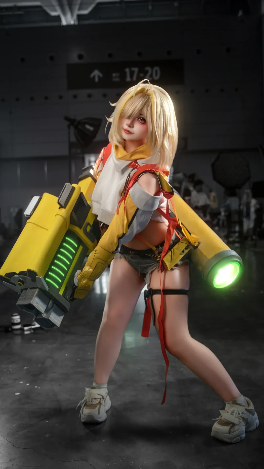 二次元, cosplay, 胜利女神nikke, 伊莱格cos, 机械风格 - 第5张