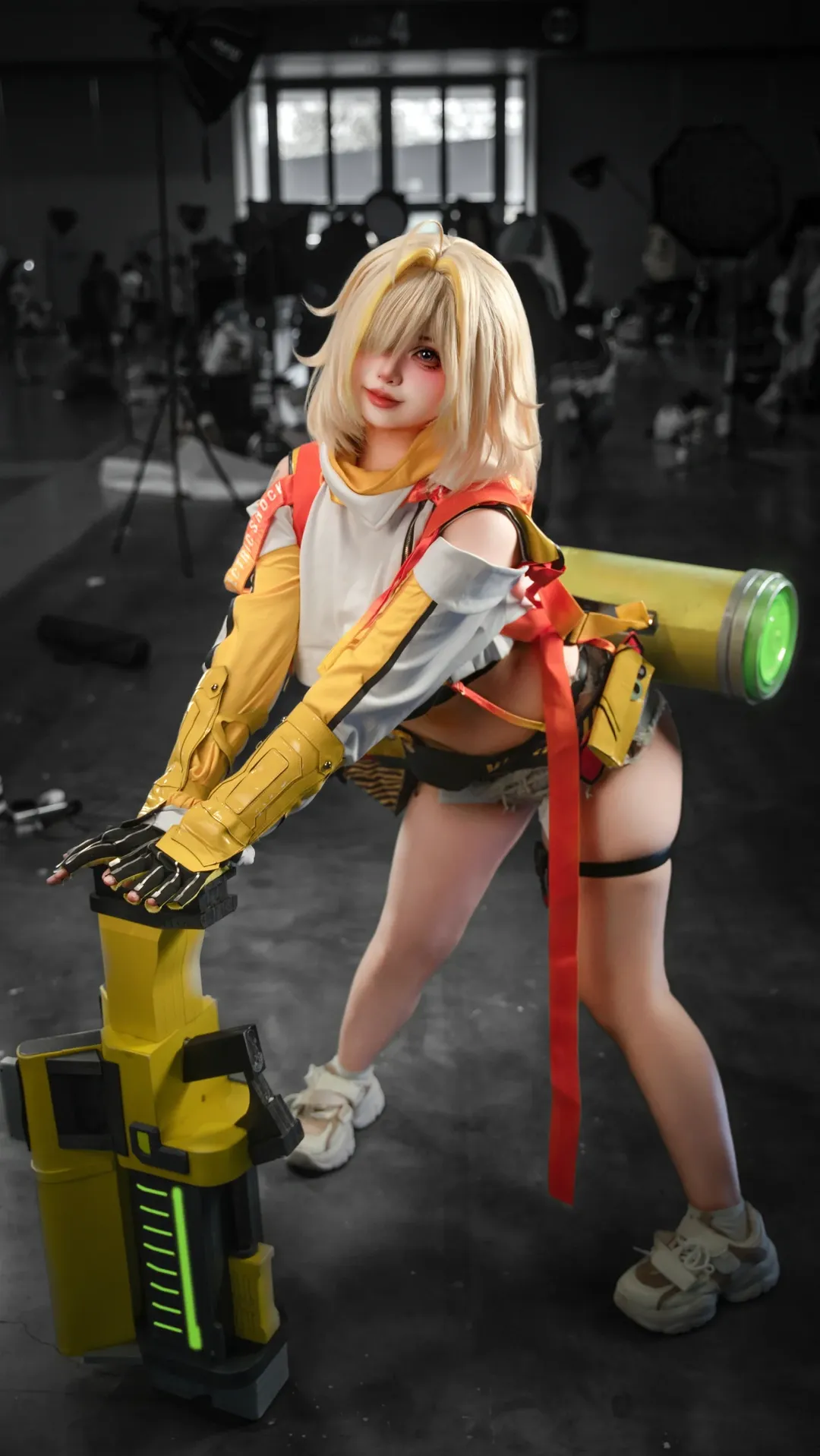 二次元, cosplay, 胜利女神nikke, 伊莱格cos, 机械风格 - 第6张