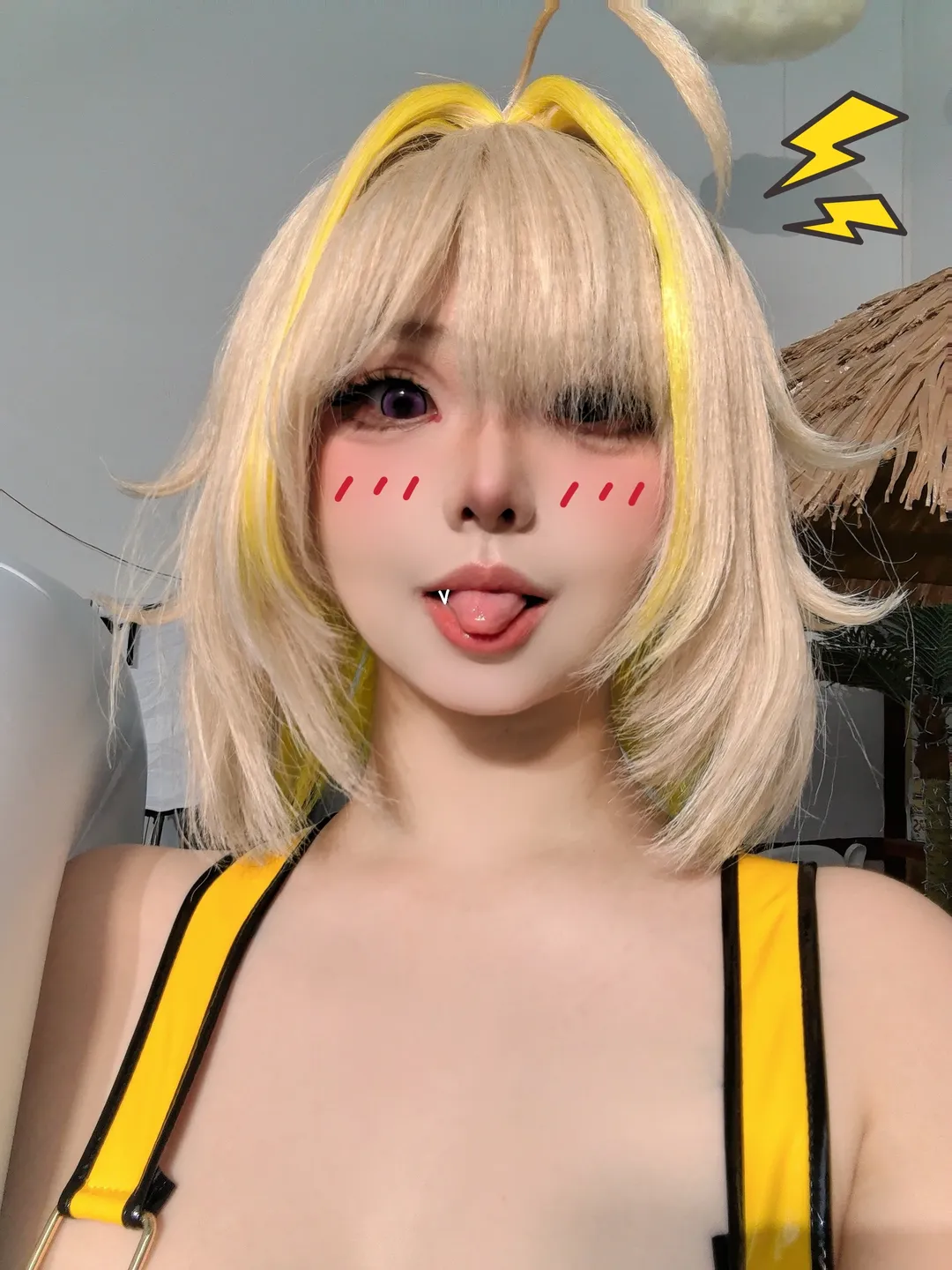 cosplay, 胜利女神nikke, 伊莱格cos, 萌系妆造, 照片分享