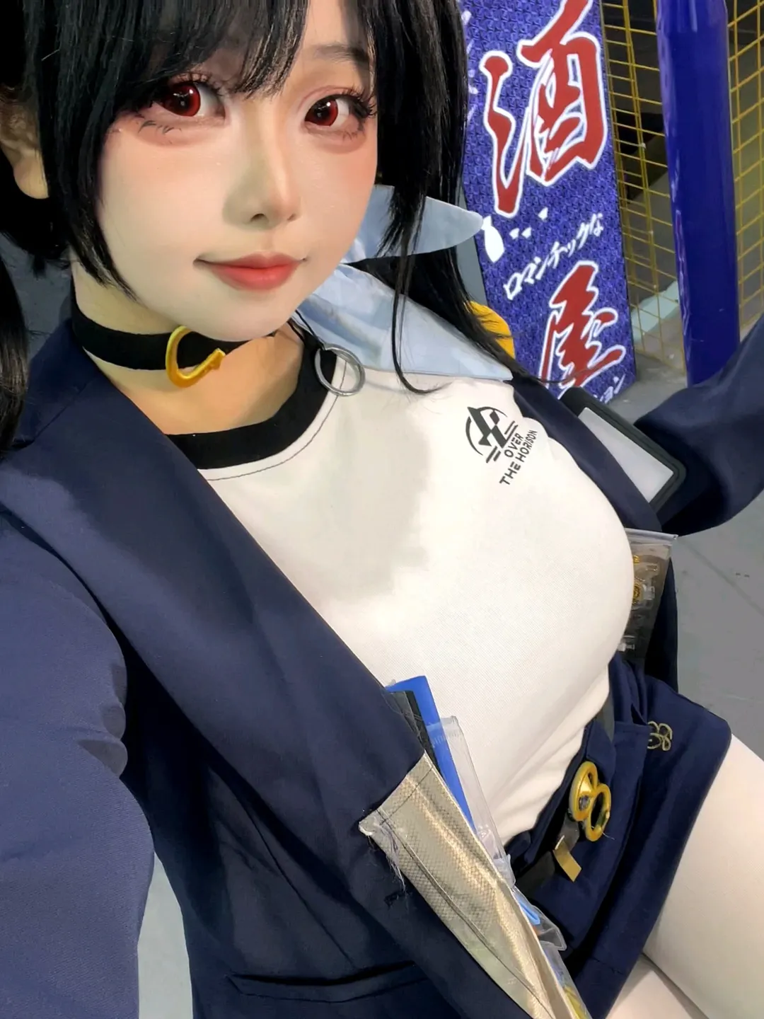 cosplay, 白丝, 胜利女神nikke, 索拉cos, 玉面手雷王