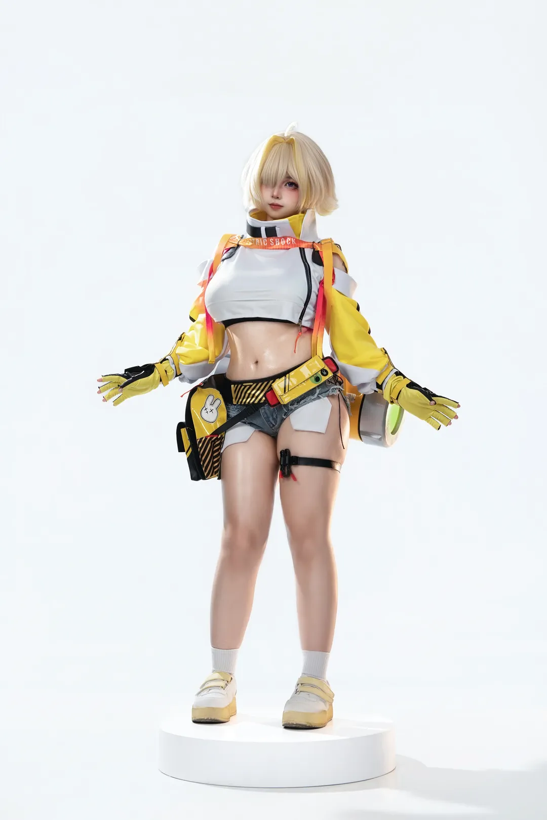 二次元, 胜利女神Nikke, 肉腿, 伊莱格cos, 机械风cos