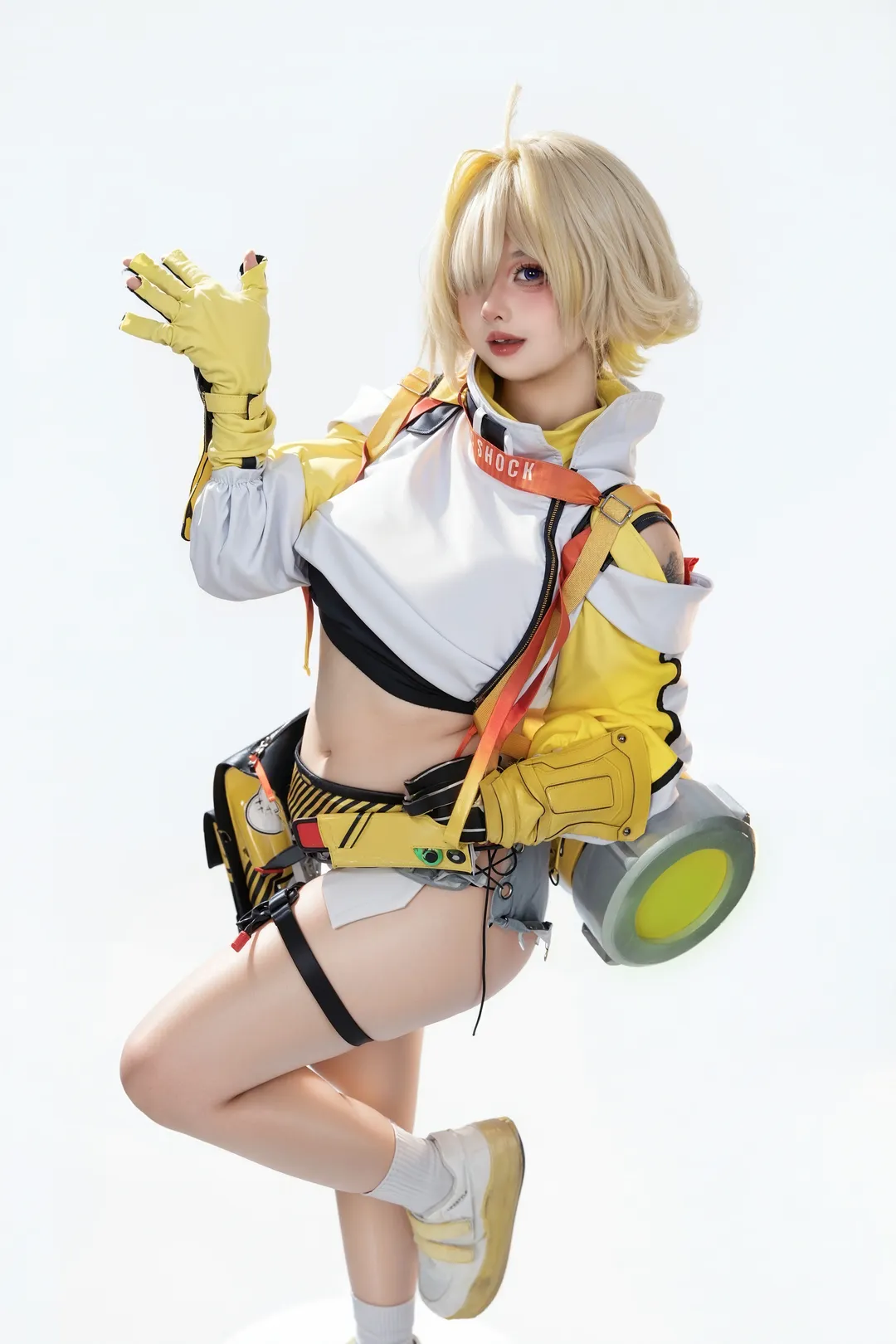 二次元, 胜利女神nikke, cosplay摄影, 机能风穿搭, 伊莱格cos