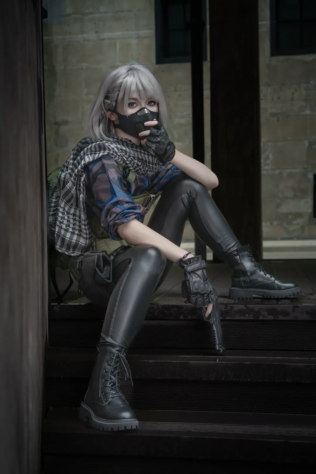 二次元撮影, 麦暁雯コスプレ, デルタフォース, タクティカルスタイルコスプレ, ハードコアコーデ - 2枚目