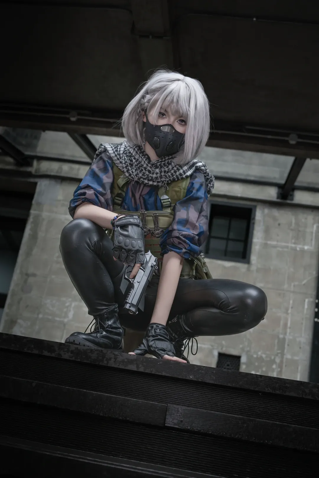 二次元撮影, 麦暁雯コスプレ, デルタフォース, タクティカルスタイルコスプレ, ハードコアコーデ - 4枚目
