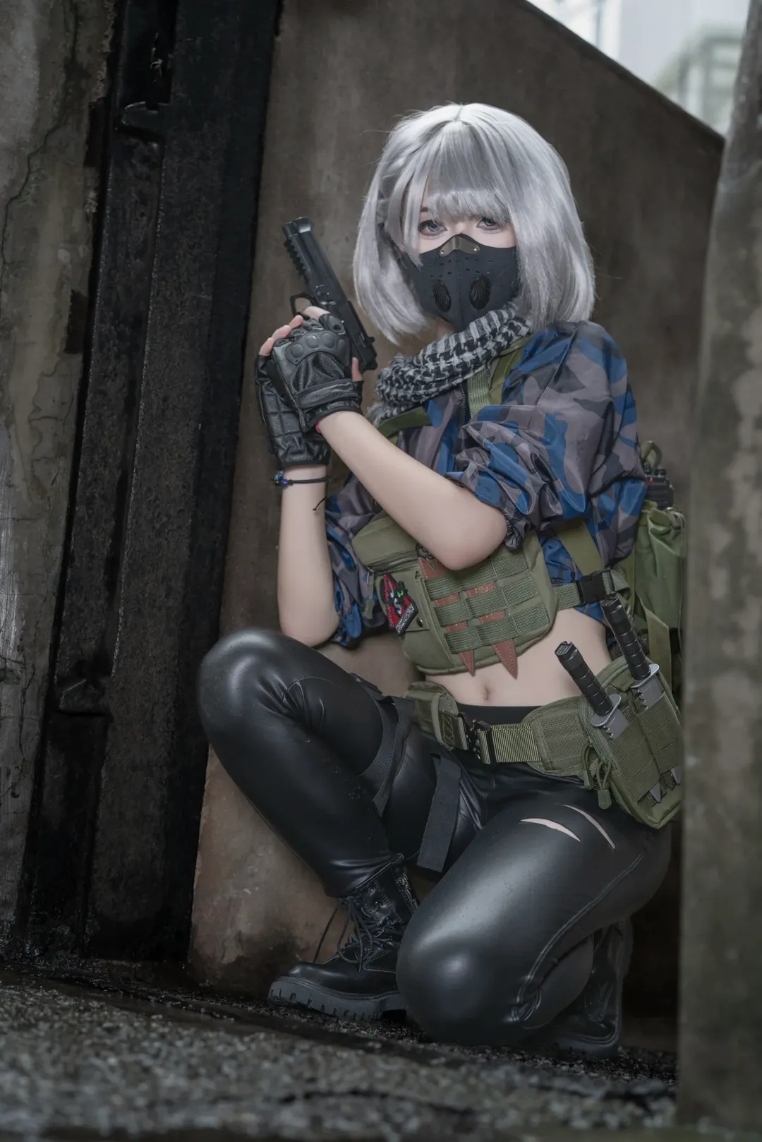 二次元撮影, 麦暁雯コスプレ, デルタフォース, タクティカルスタイルコスプレ, ハードコアコーデ - 6枚目