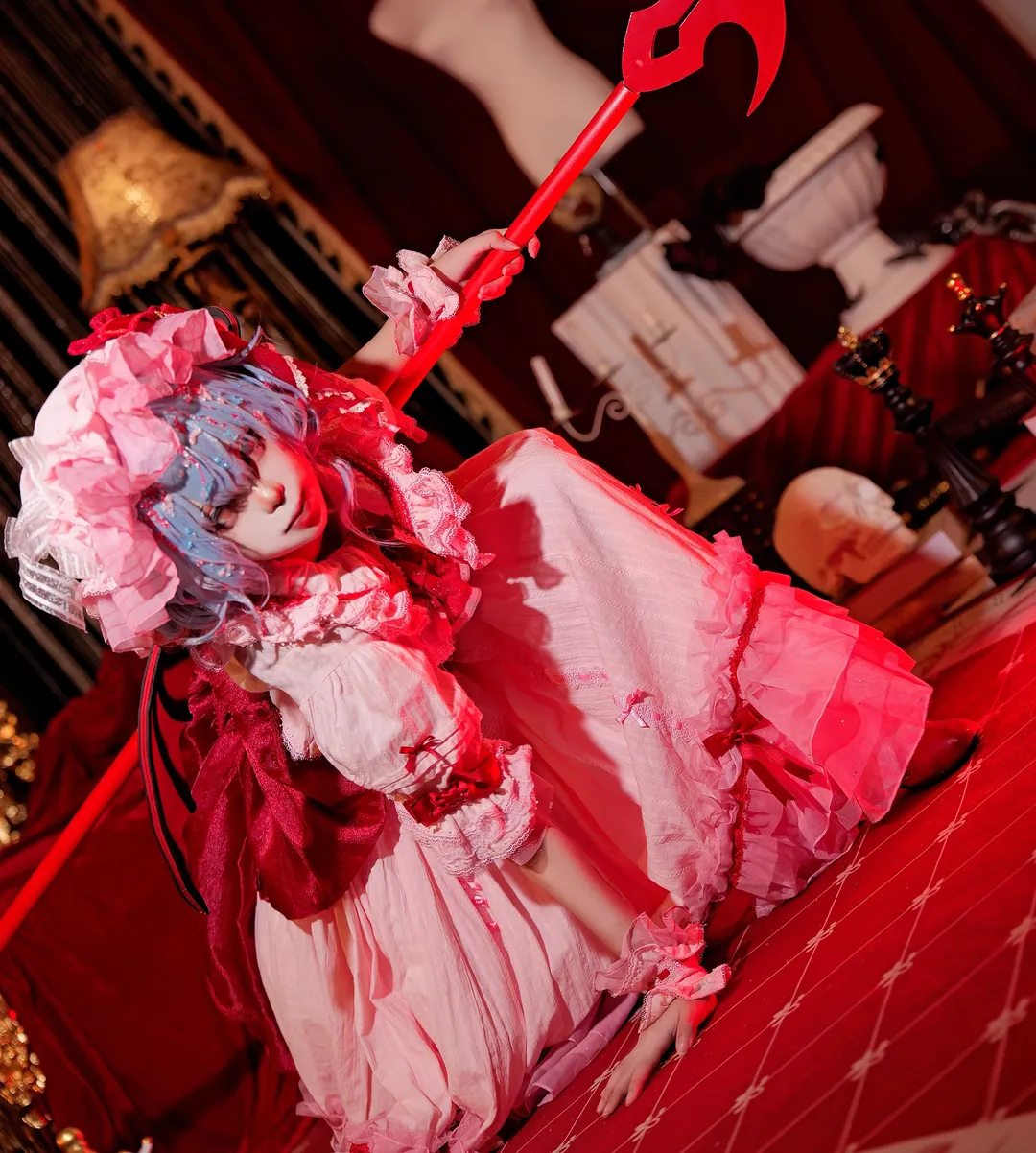 东方Project, 蕾米莉亚cos, Cosplay摄影, 暗黑系, 哥特洛丽塔