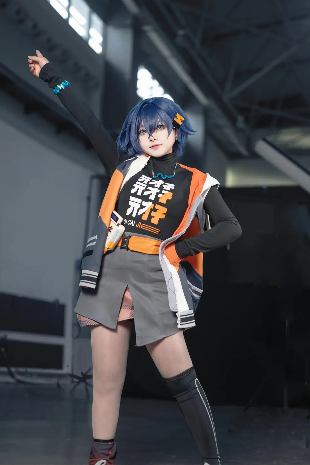 绝区零, cosplay场照, 铃cos, 丝袜cos, 贵阳CT