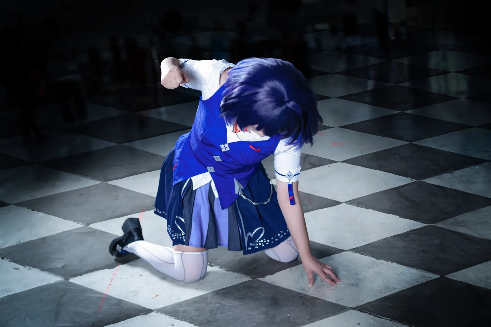 cosplay, 希儿cos, 绀海之忆, 崩坏三, 白丝 - 第10张