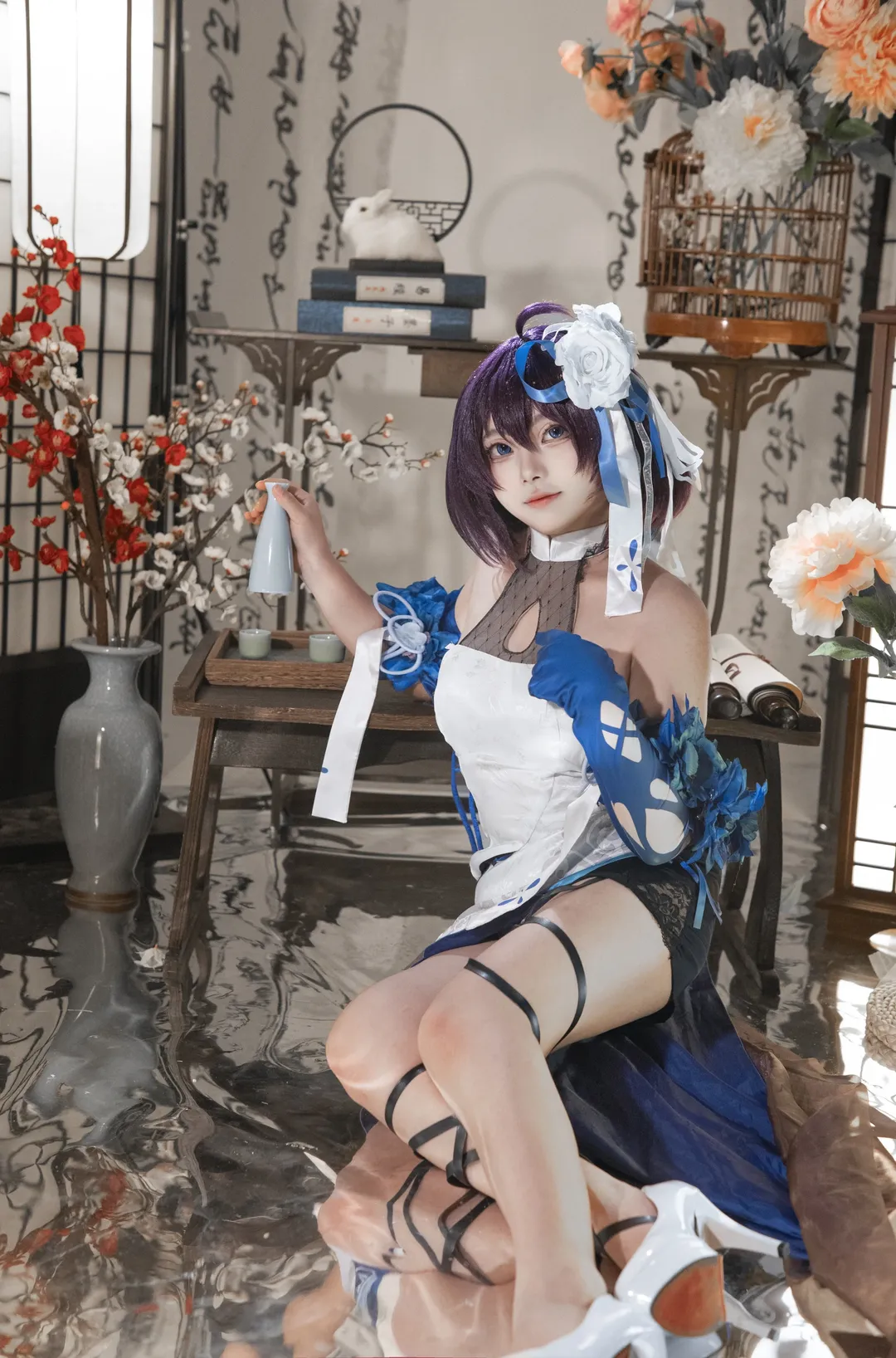 角色扮演, 崩坏三, cosplay正片, 国风cos, 希儿墨染镜华cos - 第6张