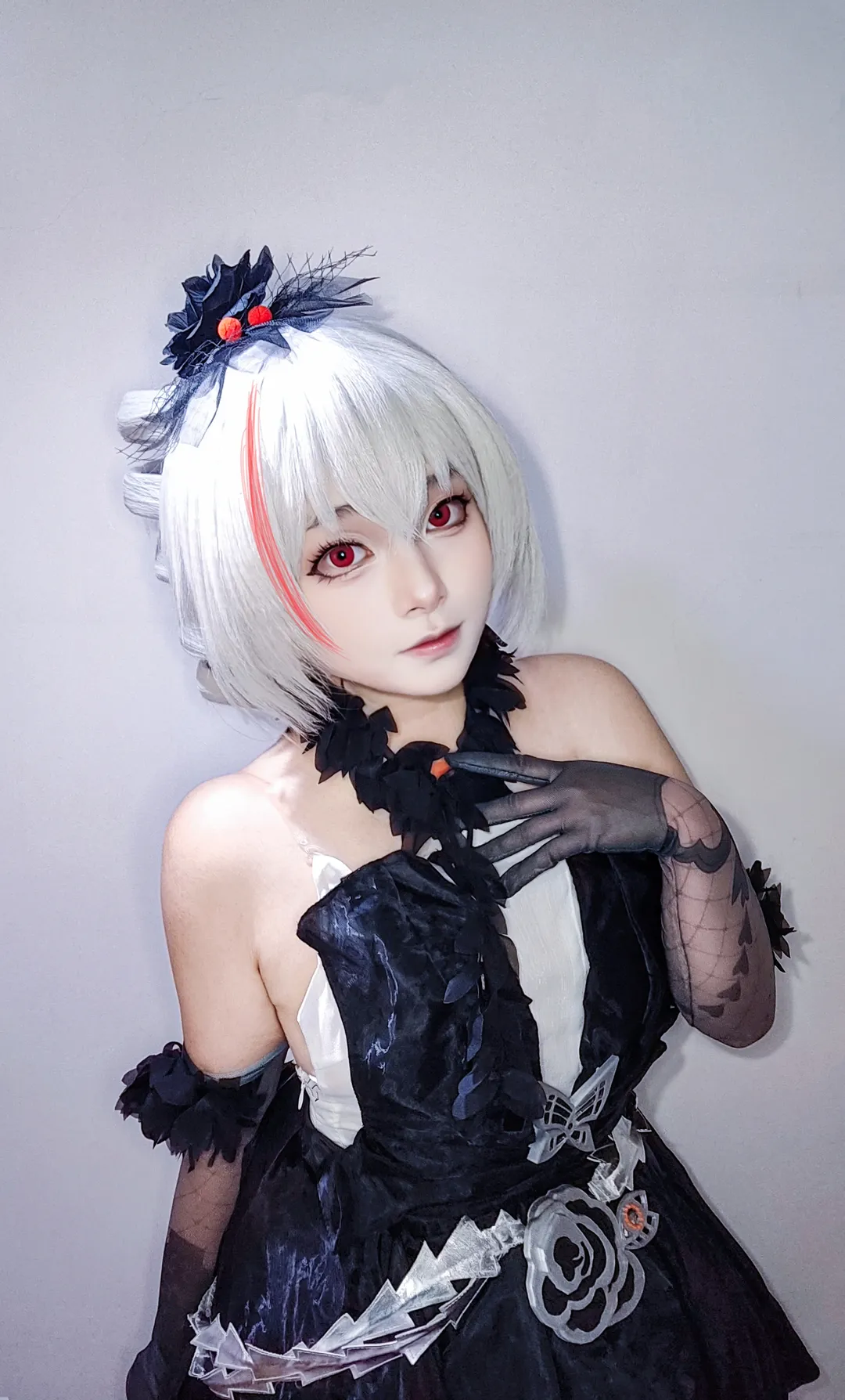 二次元摄影, 崩坏三, 布洛妮娅cos, 黑丝穿搭, 游戏角色扮演 - 第2张