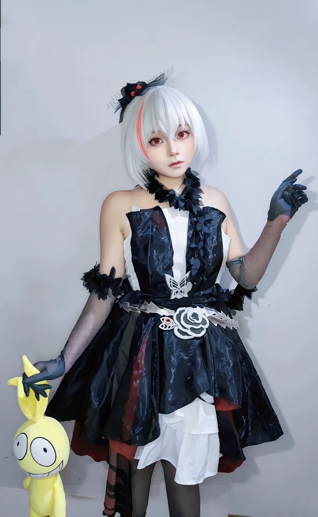 二次元撮影, 崩壊3rd, ブローニャ コスプレ, 黒タイツ コーデ, ロールプレイングゲーム