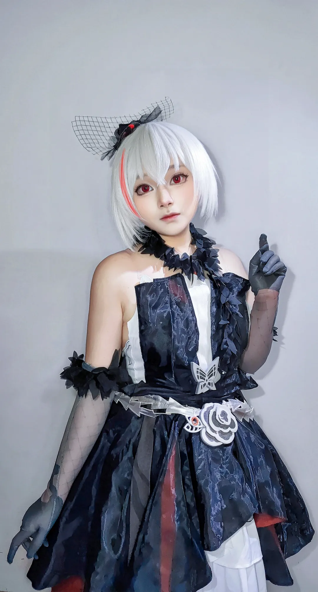 二次元摄影, 崩坏三, 布洛妮娅cos, 黑丝穿搭, 游戏角色扮演 - 第4张