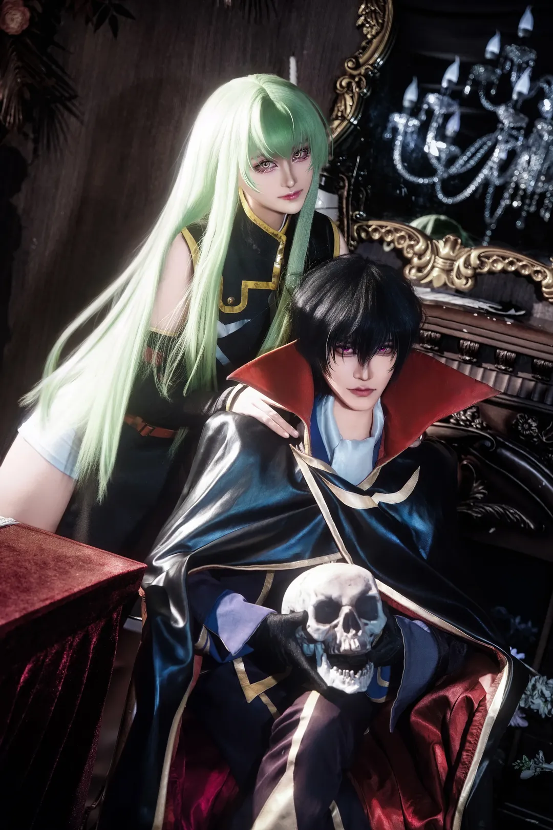 白ストッキング, コードギアス 反逆のルルーシュ, ルルーシュとC.C.のコスプレ, ルルーシュ, C.C.