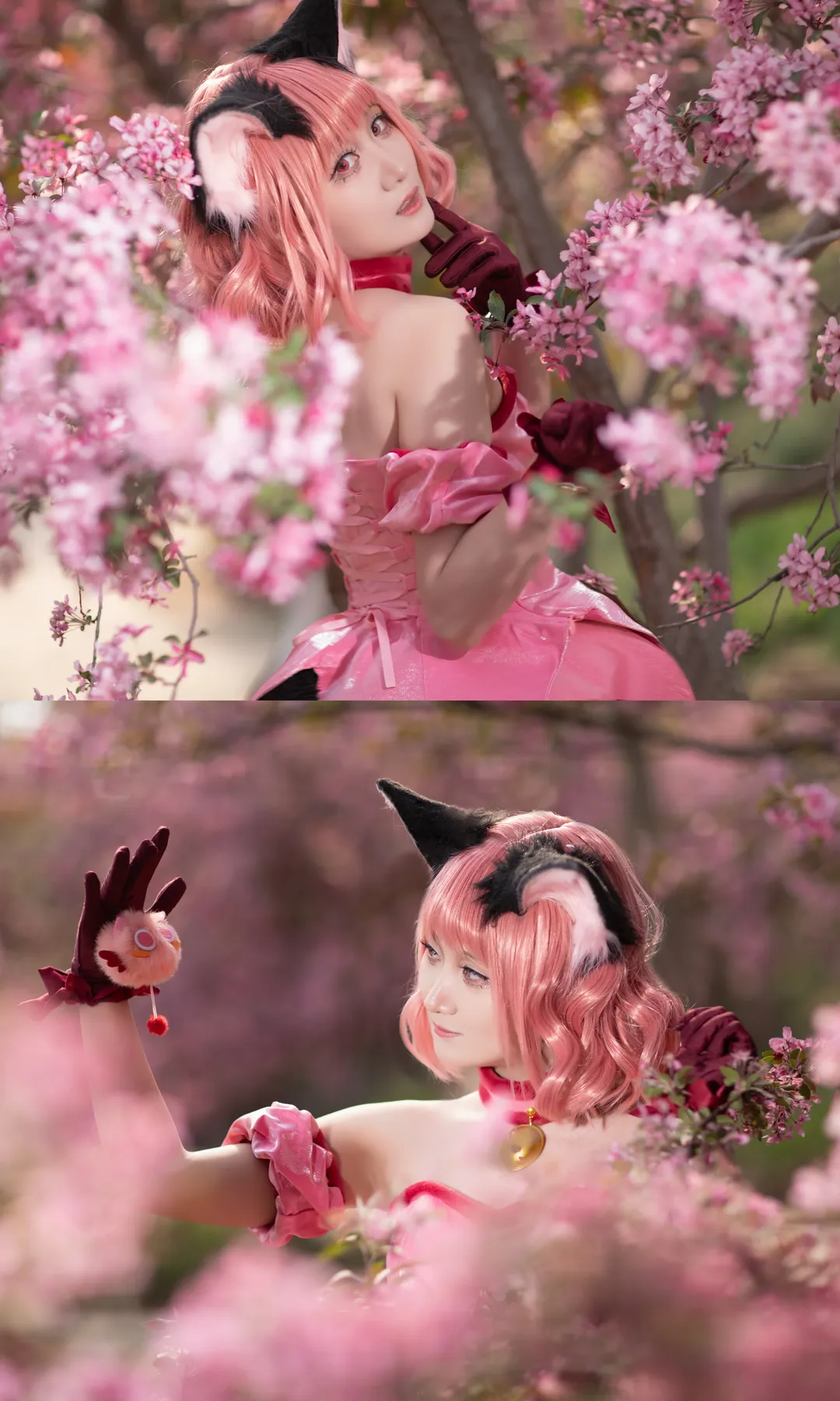 猫耳, 魔法少女, 粉色系, 桃宫莓cos, 东京猫猫 - 第2张