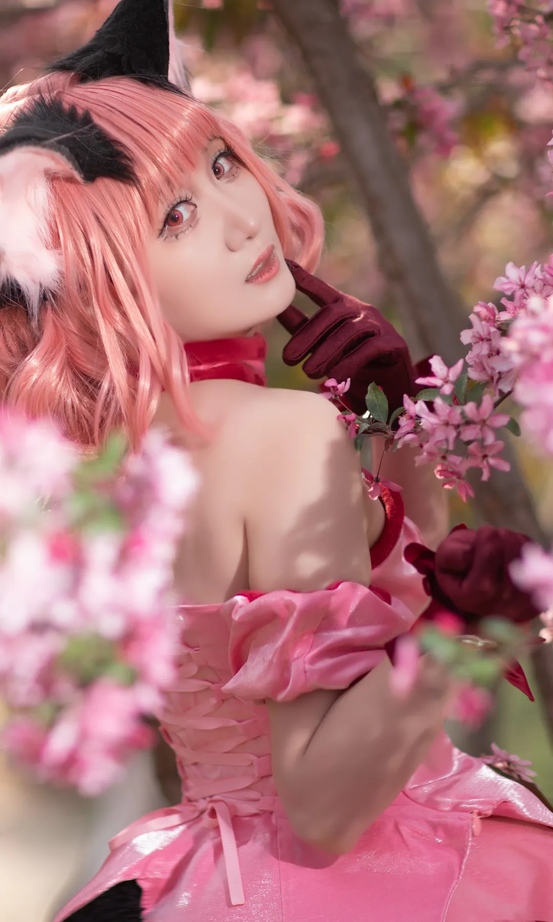 猫耳, 魔法少女, 粉色系, 桃宫莓cos, 东京猫猫 - 第3张