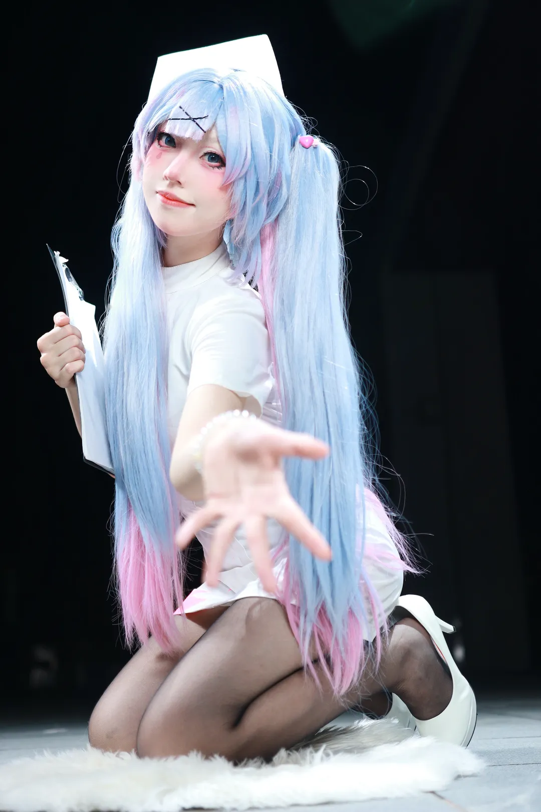 Cosplay摄影, 漫展场照, 初音未来cos, 兔子洞, 护士cosplay - 第4张