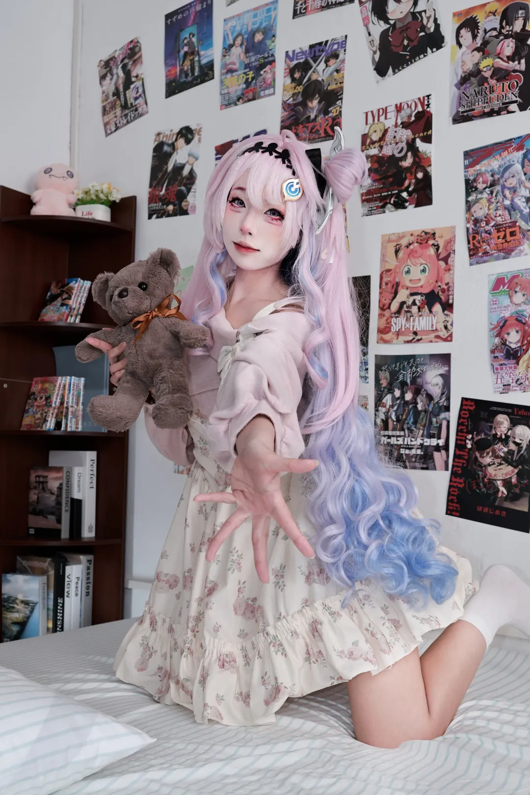 鸣潮, 达妮娅cos, 广州模特, cosplay摄影, 自搭棚拍 - 第1张