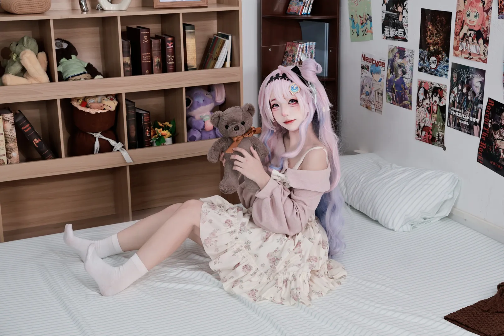鸣潮, 达妮娅cos, 广州模特, cosplay日常, 出街拍摄