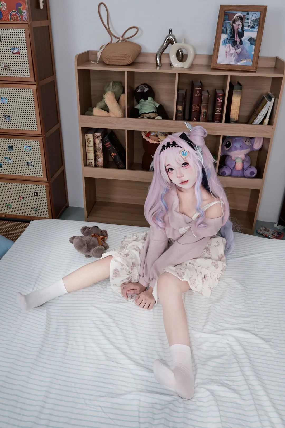 鸣潮, 达妮娅cos, 广州模特, cosplay日常, 出街拍摄 - 第2张