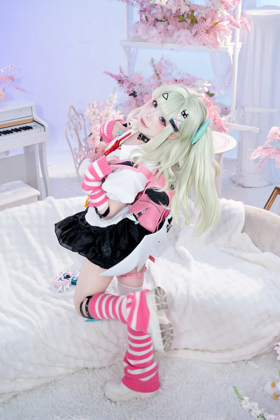 绝区零, 广州模特, 妄想天使, 千夏cos, 丝袜cos - 第1张