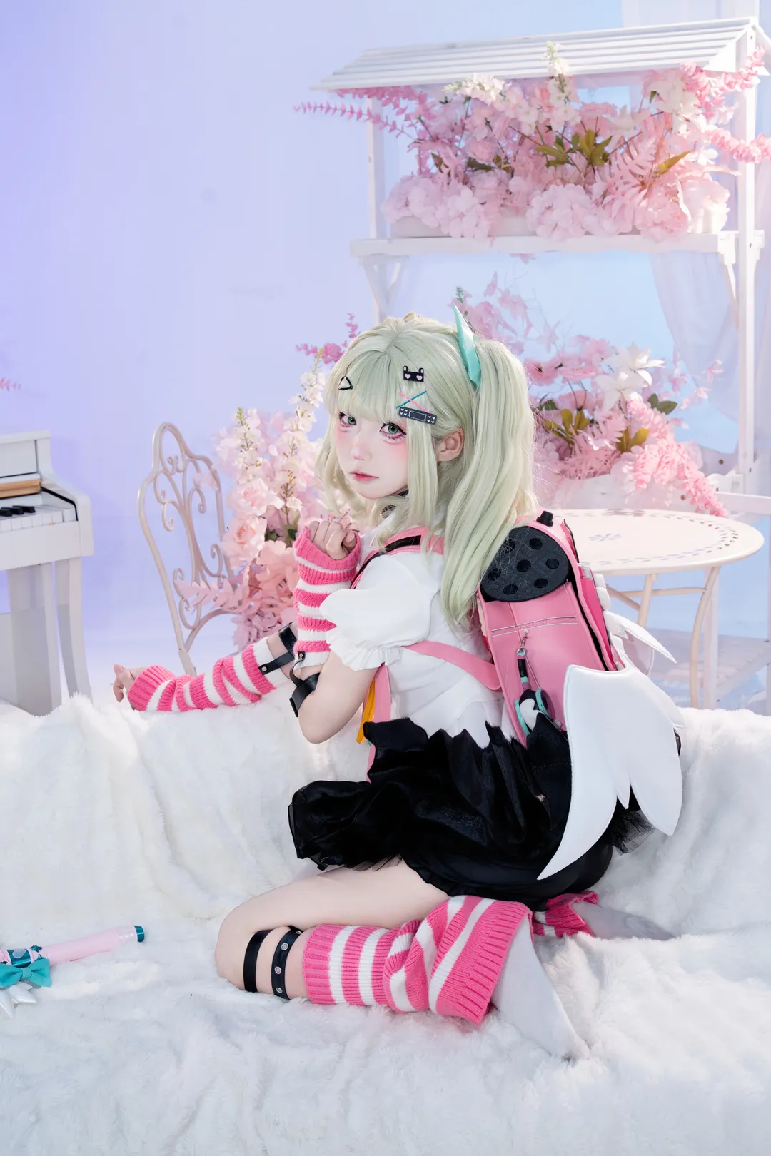 绝区零, 广州模特, 妄想天使, 千夏cos, 丝袜 - 第1张