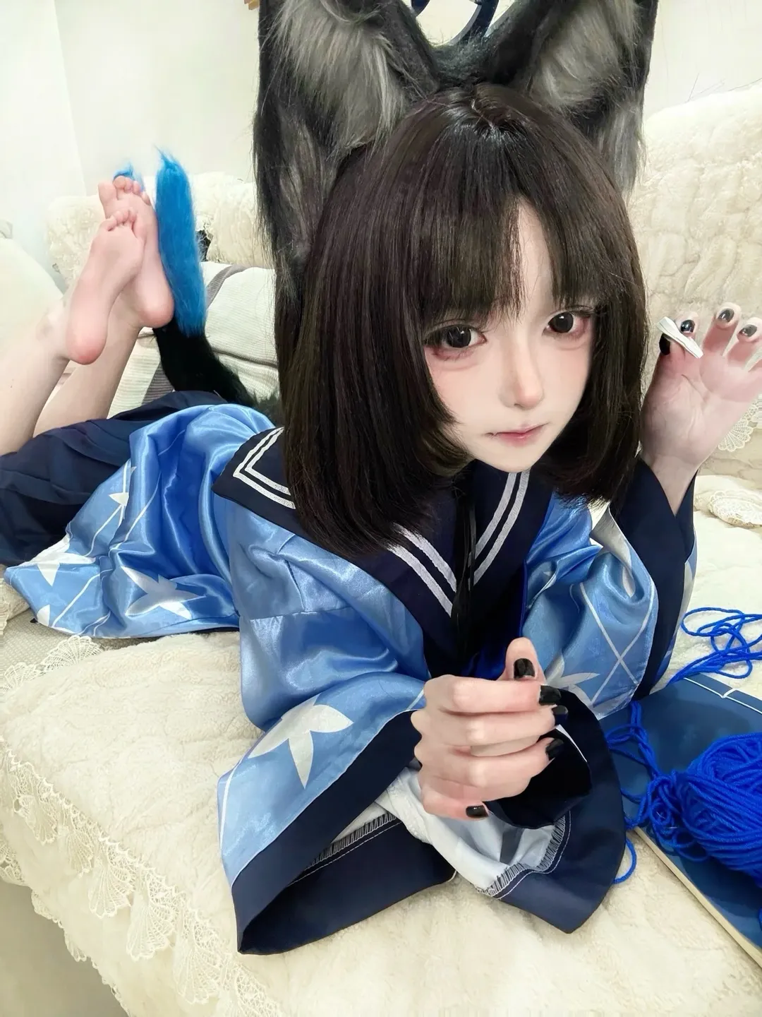 ブルーアーカイブ, 桐生キキョウ コスプレ, 二次元コスプレ, コスプレ日常, 獣耳娘