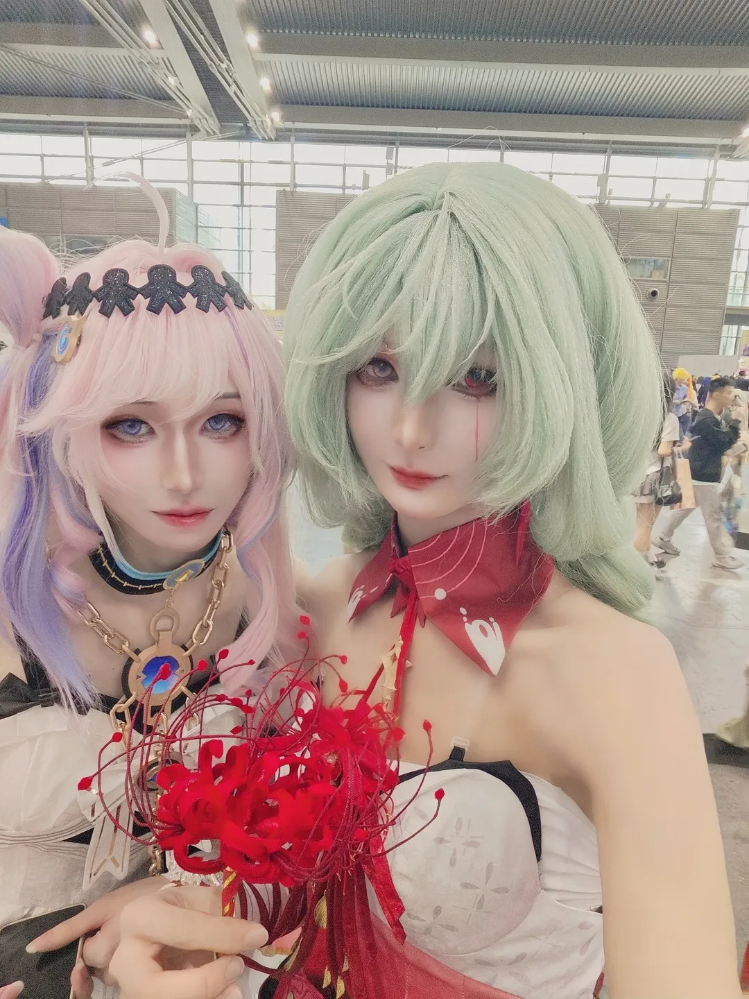 鸣潮, 达妮娅cos, cosplay, 漫展返图, 残星会二人组