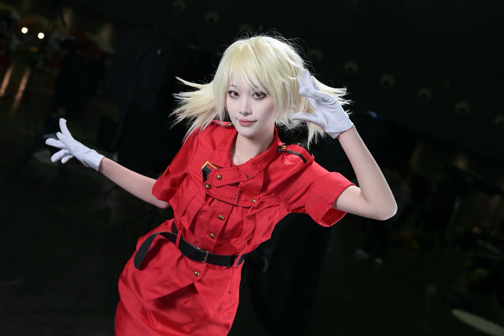 イベント写真, 吸血鬼, セラス・ヴィクトリアコスプレ, ヘルシング, 赤いストッキング - 3枚目