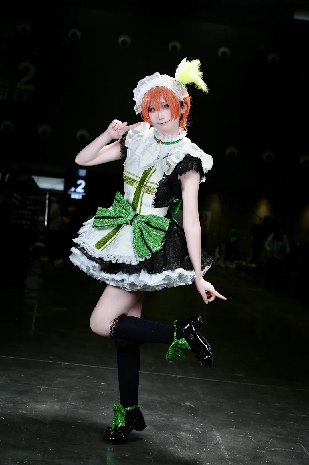cosplay, 漫展返图, 星空凛cos, LoveLive, 丝袜穿搭