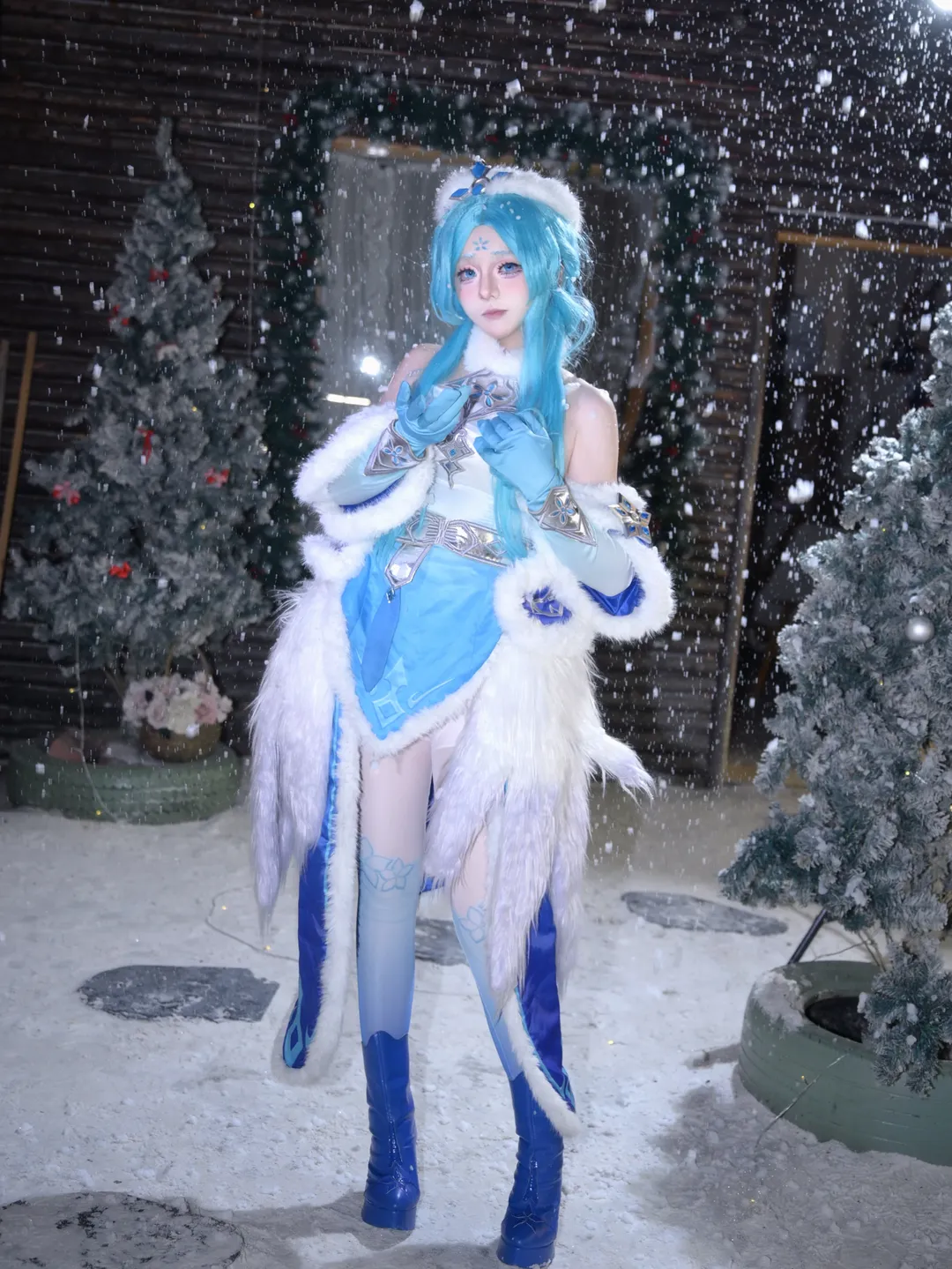 cosplay, 互勉约拍, 王者荣耀, 王昭君cos, 丝袜 - 第2张